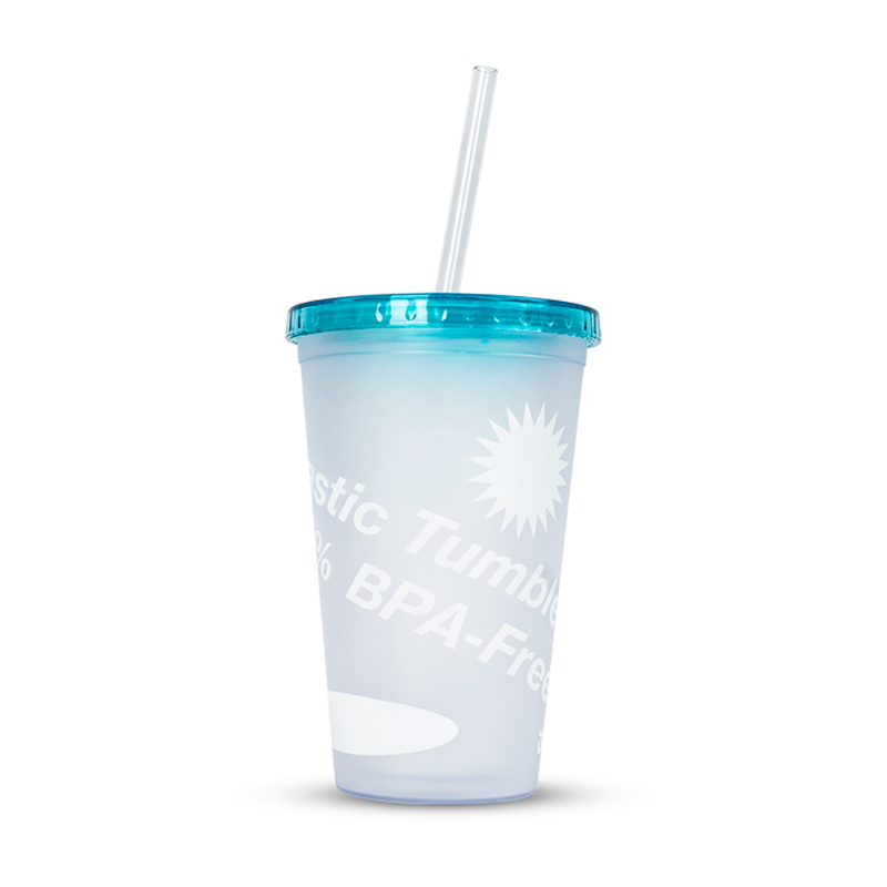16oz Best Seller New Design Fashionable Printed Plastic Tumbler Cup